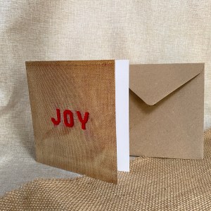 Joy Square Greeting Card